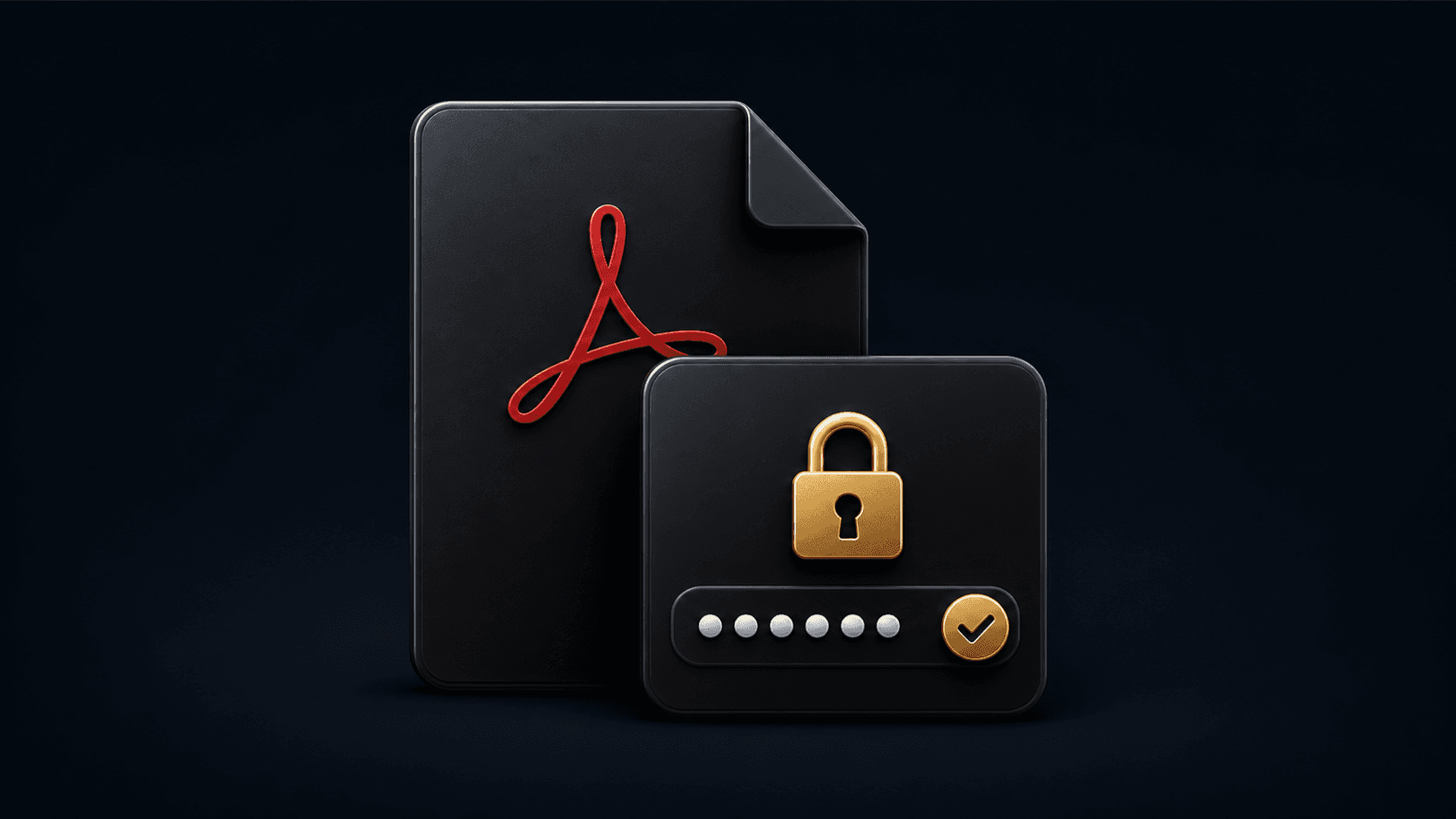 PDF LockSmith with a PDF selected and ready to protect